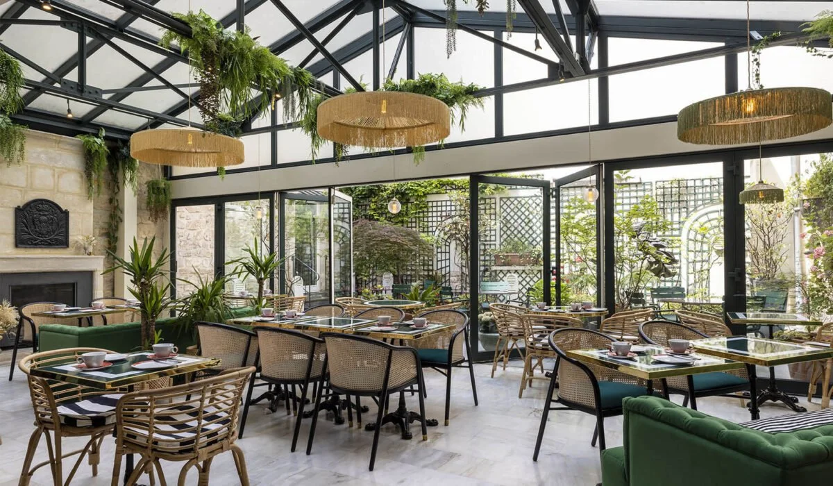 Hotel La Perle lounge slider