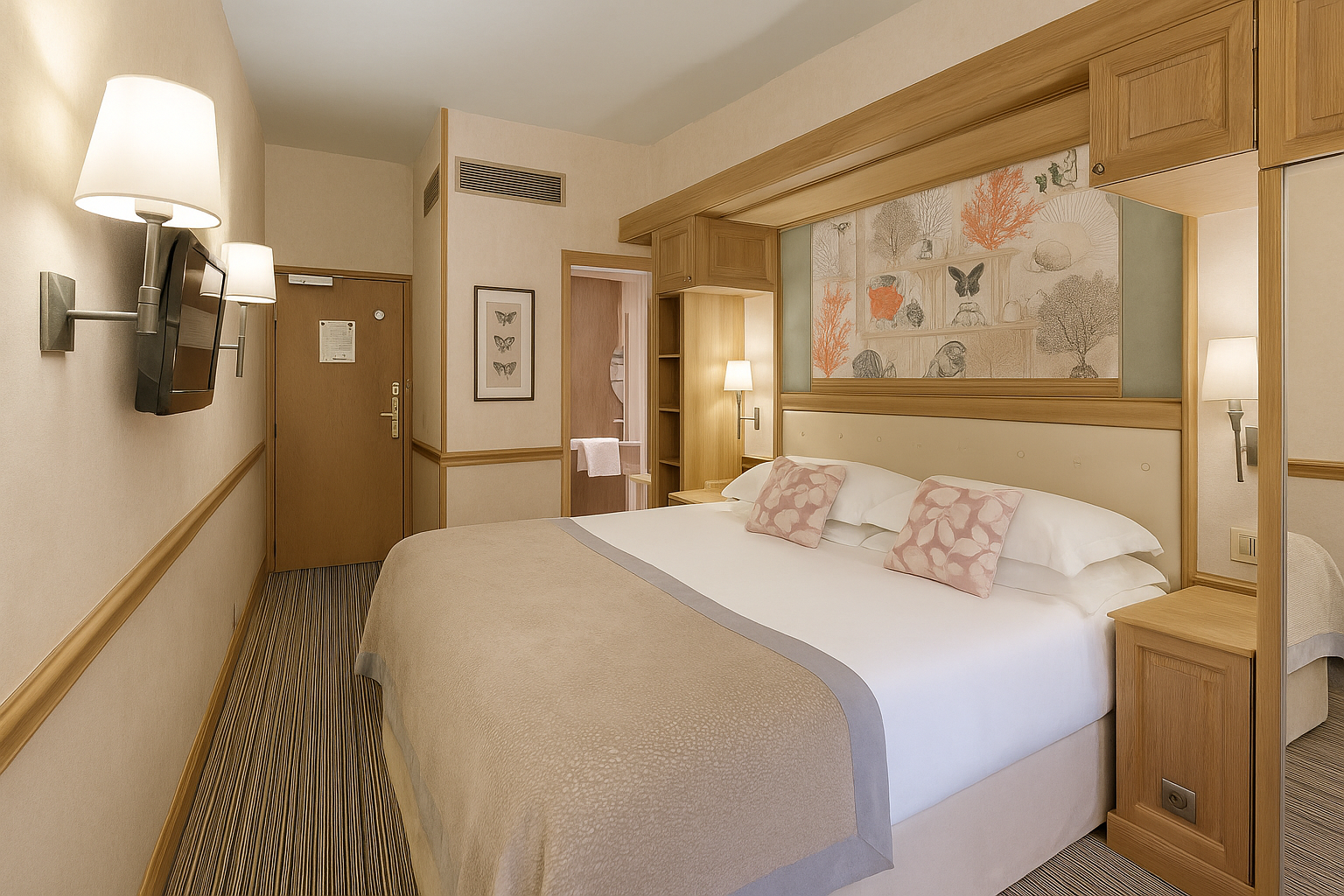 Camere 15 Standard room hotel la perle paris4